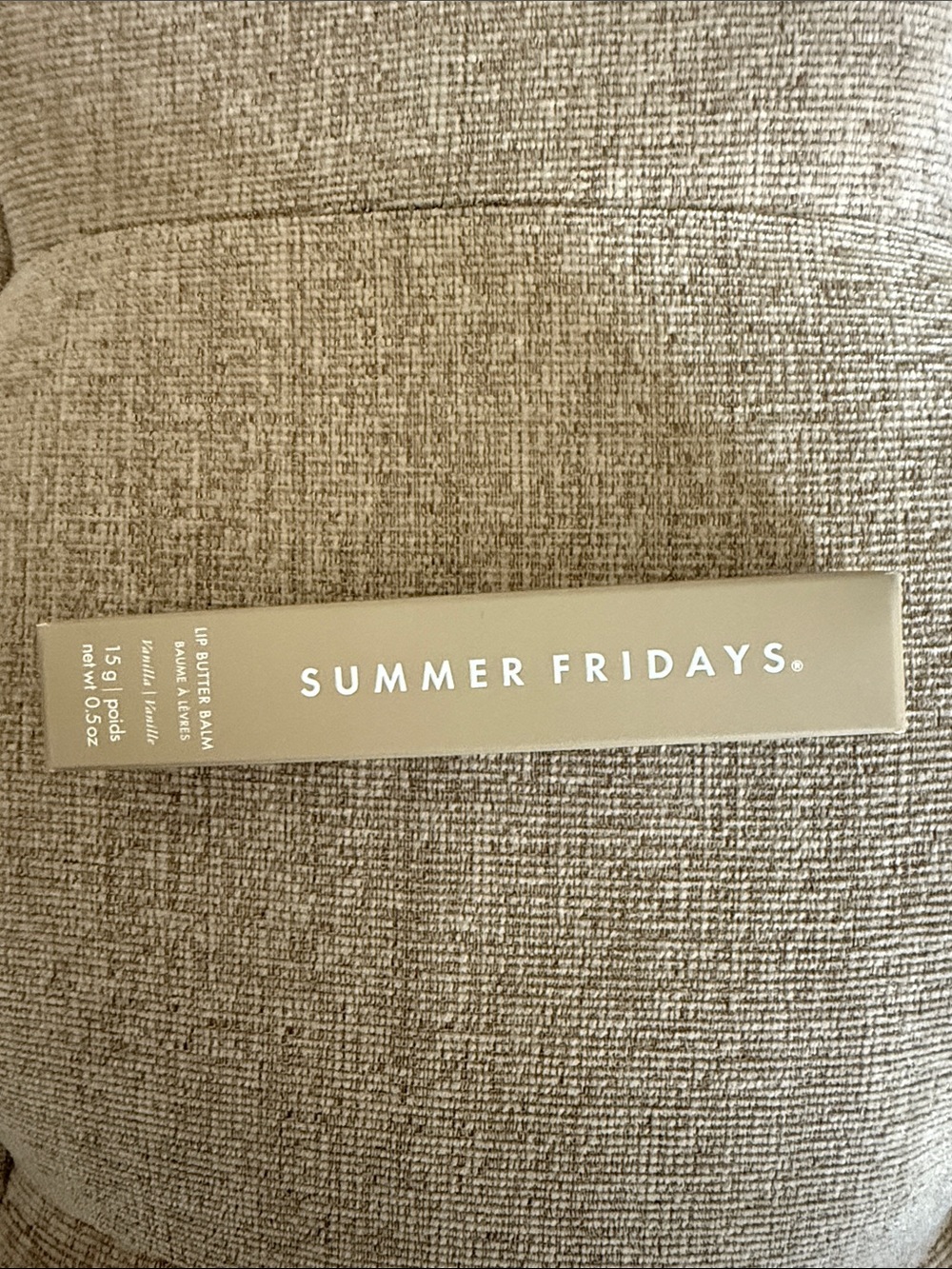 Brand New Summer Fridays Butter Balm - Shade is Vanilla